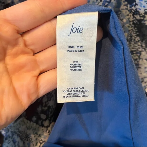 Joie Floral Layered Sheer Sleeve Flowy Dress in Parisian Paisley XL - Picture 9 of 15